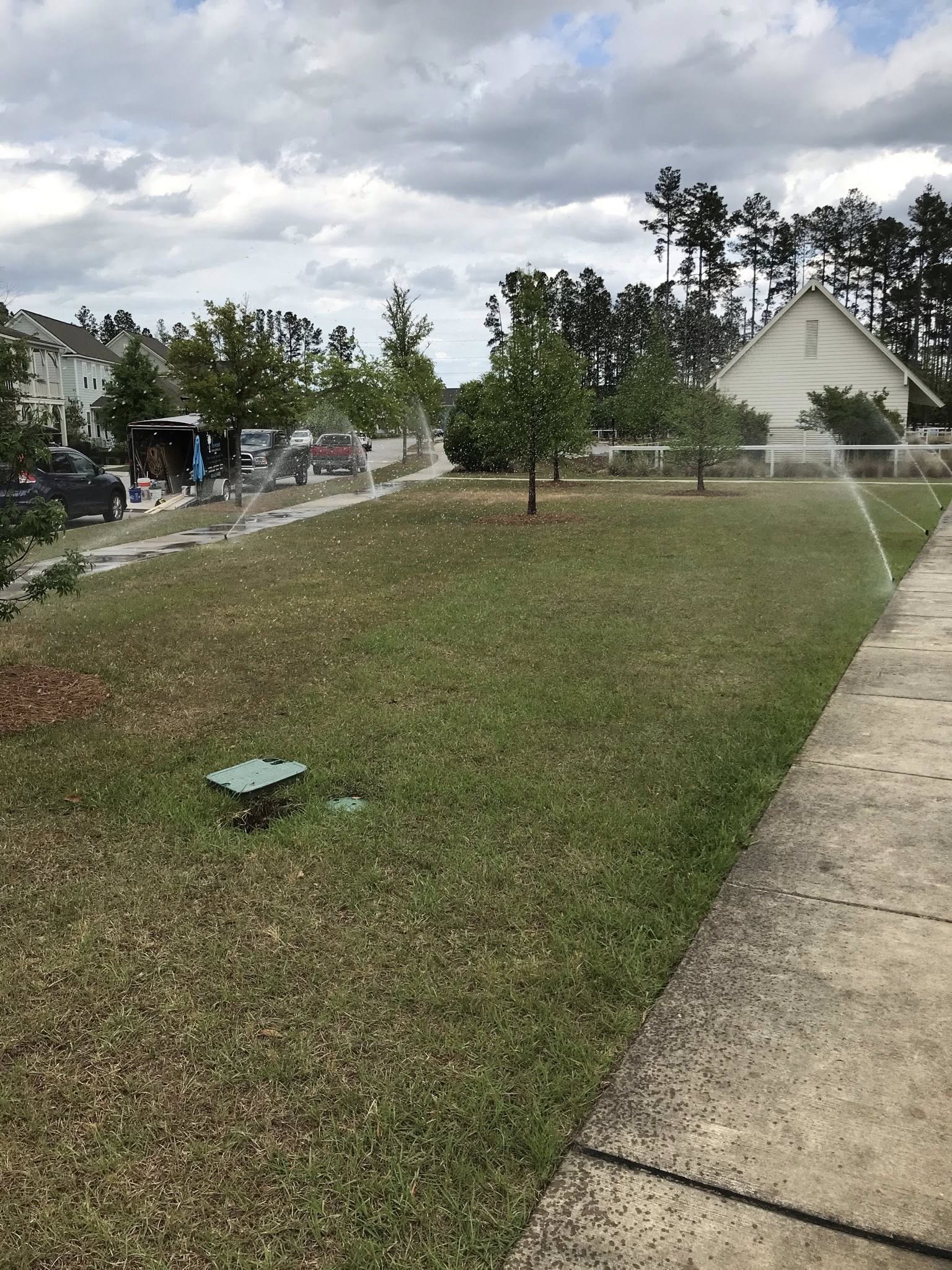 Irrigation zone coverage repair Goose Creek SC